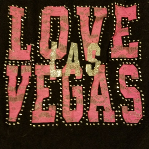 Graphic Love Las Vegas Mesh Back Tank Top - LARGE. - Picture 1 of 4